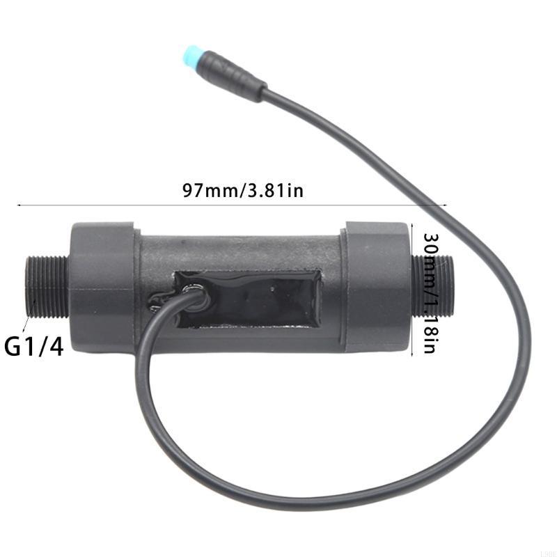L9BE 5V Water Turbines Generator Innovative Small Generator with 1/4 Thread for Home & Outdoor Hydroelectric Projects