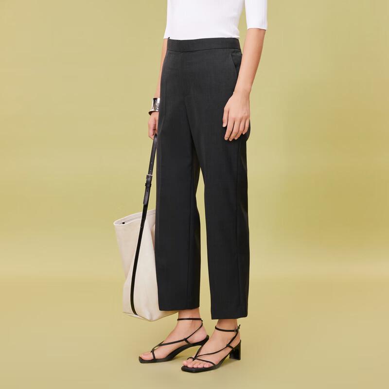 LESS 2024 Summer Casual Straight-Leg Trousers