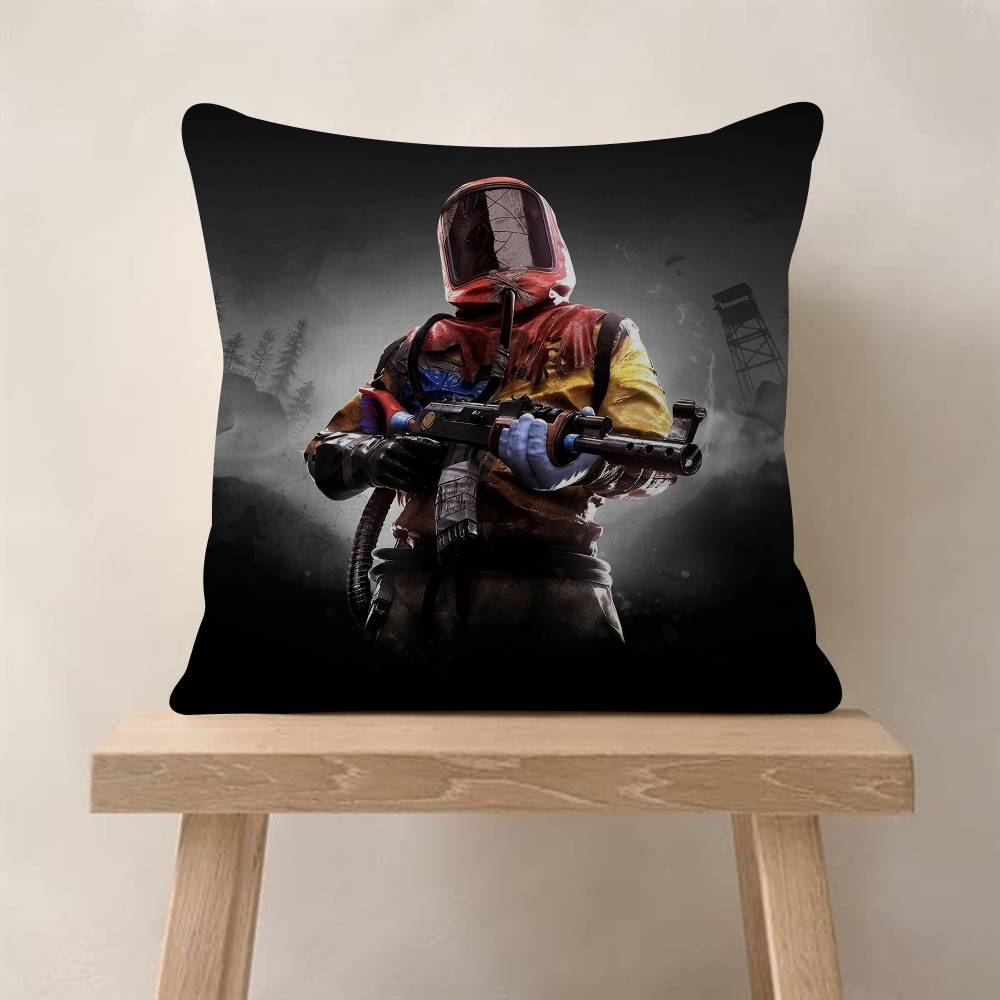 RRusts Survival Game Cushion Cover Car Throw Pillow Case For Sofa Car Christmas Gift Xcm Xcm