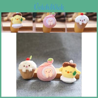 Soft And Cuddly Cherry Chick Plush Keychain Perfect For Bags And Keys