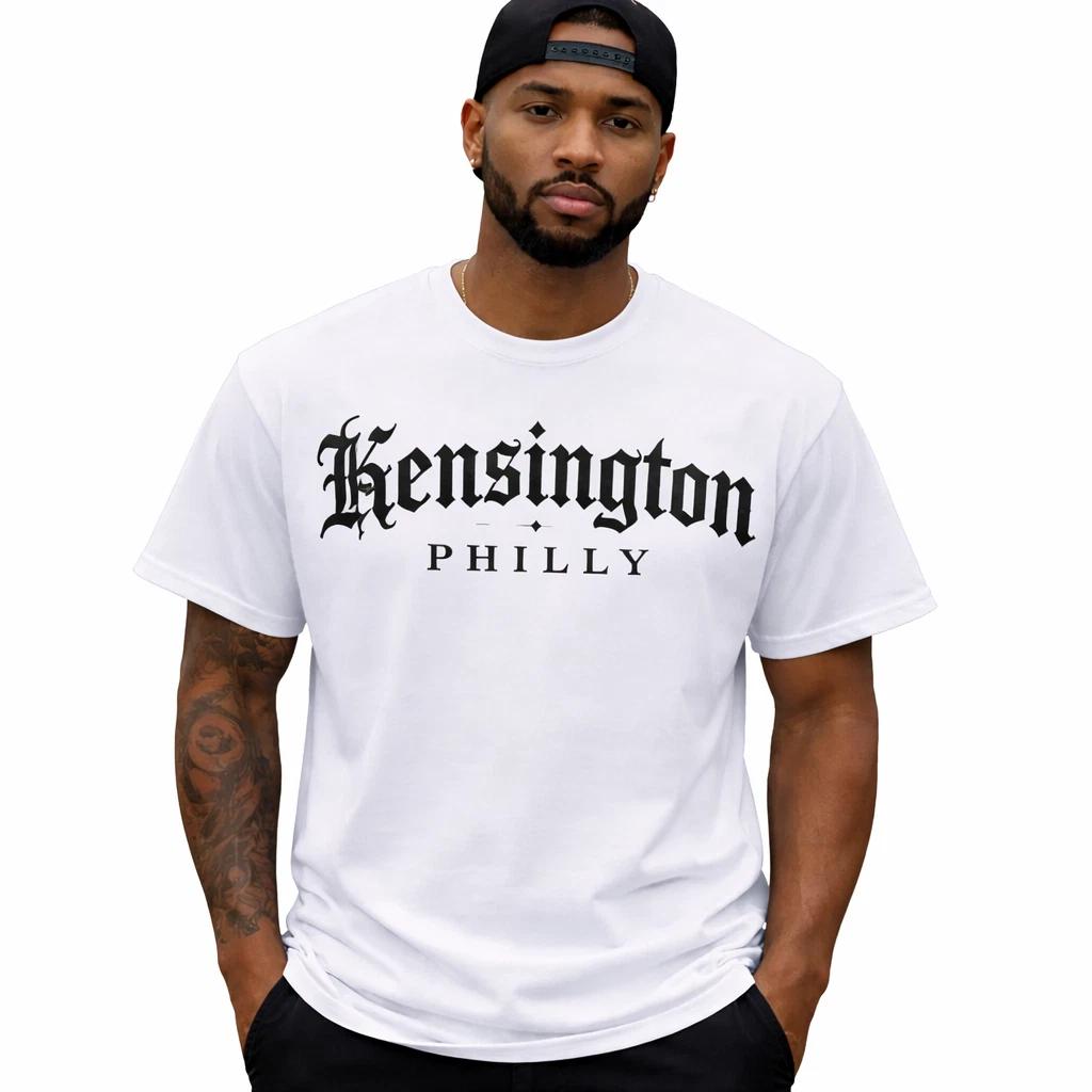 Kensington Philadelphia Loose Shirt Streetwear Urban Graphic Tee Philly TShirt S
