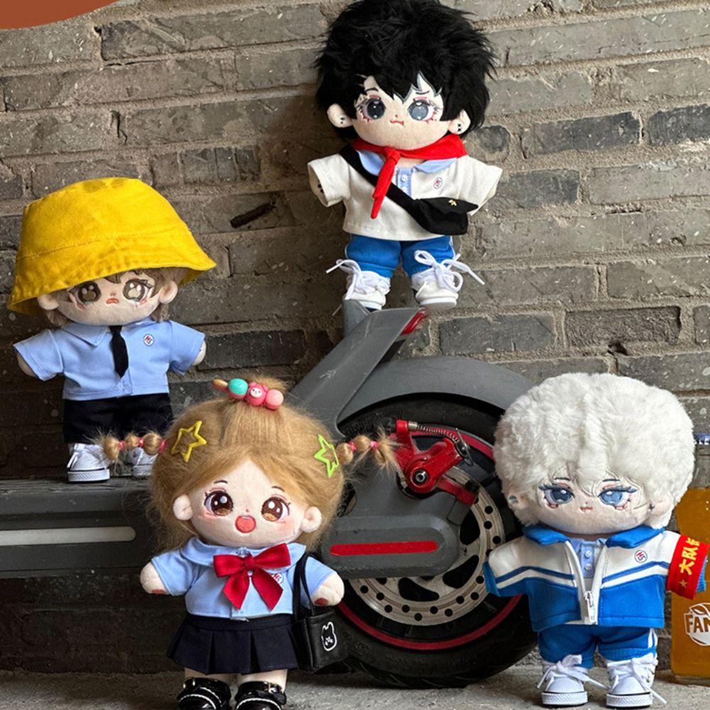 

School Bag 20cm Cotton Doll Clothes Toy Accessories Plush Toy Clothes Kids Girls Toys