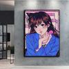 5D DIY Diamond Embroidery Cute Pink Girl Diamond Painting Mosaic Home Decoration