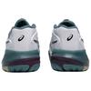 Asics Gel-Resolution X Stoff Weiter Schnitt Gute Flexibilität Und Grip Haltbarkeit Rutschfest Niedrig geschnittene Tennisschuhe Herren Sneaker Weiß Grün 1041A487-104