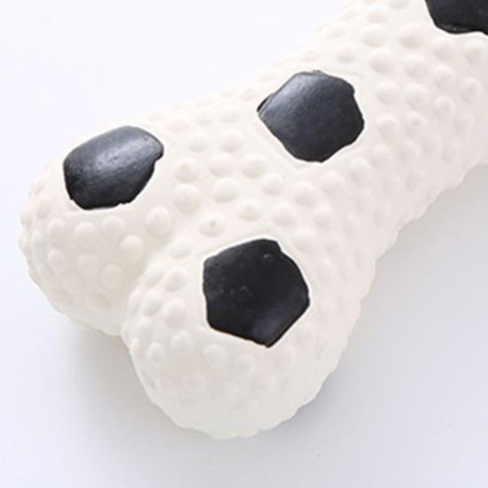 Διαδραστικό Squeaky Dog Toy Bone Shape Latex Παιχνίδι κατοικίδιων ζώων Καθαρισμός δοντιών Τρίψιμο σκύλου Molar Chew Toy για γάτες Σκύλοι Μειώνουν το άγχος Ανία