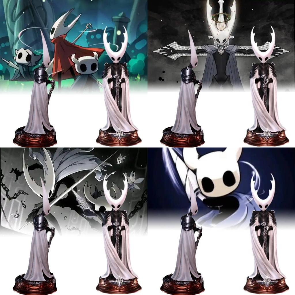 High Quality Pvc Hollow Knight White Prince Figurine Boxed Collectible Model 29cm