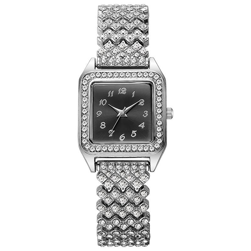 Nieuwe Mode Dames Armband Vierkante Horloges Dames Quartz Polshorloge Voor Valentijnsdag Verjaardagscadeaus