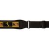 Fender Swell Neoprene Strap Black Yellow Brown 2.5 Inch Instrument Accessory Canada Made