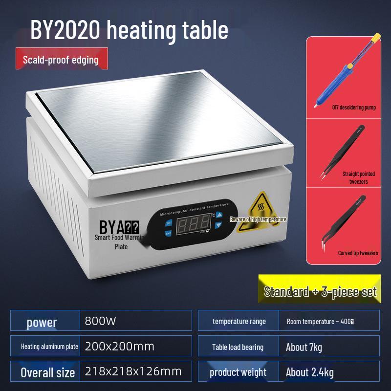 Bangyuan Cyfrowa Płyta Grzewcza z Regulacją Temperatury do Naprawy Telefonów z Wyświetlaczem LED