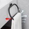 No Drilling Bathroom Towels Rack Self-adhesive Towel Bar New Towel Holder  Bathroom Kitchen