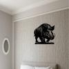 Cinghiale Decorazione da Parete in Metallo Decorazione in Ferro Regalo per Capanna di Caccia