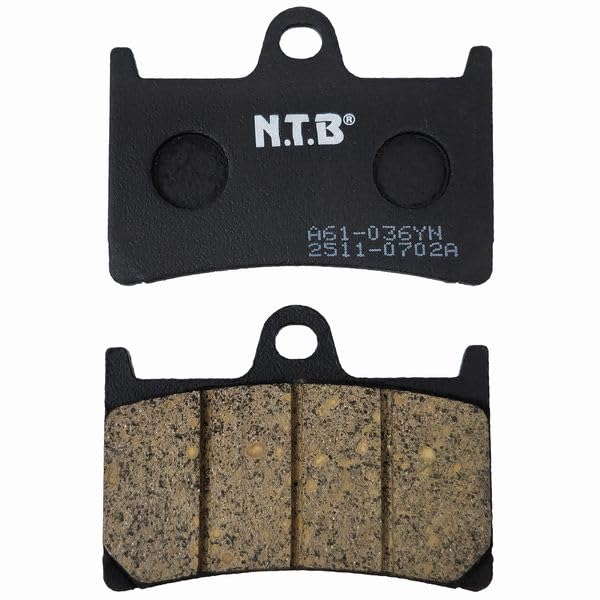 NTB Brake mainly for Yamaha TMAX Front Pads (NTB) Pads, (SJ12J/SJ15J), A61-036YN