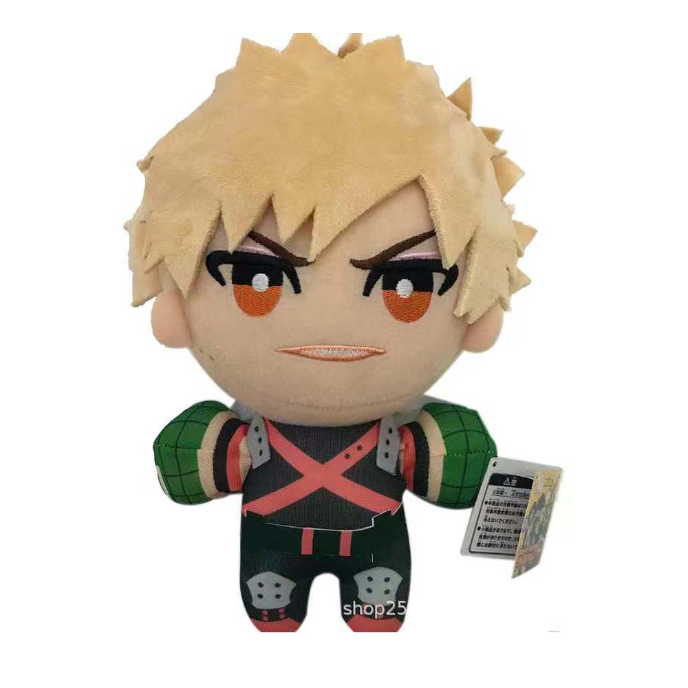 Anime 20-25Cm My Hero Academia Plush Toys Cartoon Izuku Midoriya Katsuki Bakugou Shouto Todoroki Stuffed Dolls Kids Gifts