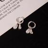 Exquisite And Simple Style Earrings Light Luxury Niche Water Drop Pearl Stud Earrings High-End Sense Small Temperament Earrings