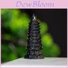 Resin Crystal Wenchang Tower For Office Desk Decor With Gift Use For Scholars And Students