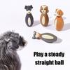 Latex Dog Chew Toy for Small Medium Large Dogs Bowling Shaped Interactive