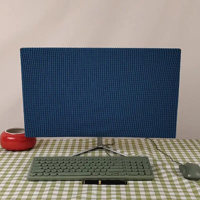 19-100Inch Computer Monitor Dust Cover Sleeve Case Desktop Screen Waterproof Protector Case Washable Accessories Computer Covers