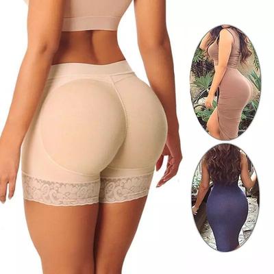 Sexy Dámske Vystužené Nohavičky Zvýrazňujúce Zadok Zdvih Sexy Tvarovanie Tela Bezšvové Push Up Spodná Bielizeň s Plochými Okrajmi Nohavice na Zdvih Bokov