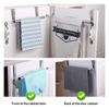Towel Robe Rack Stainless Steel Towel Bar Kitchen Dish Cloths Hanger Home Door Hanging Holder Rustproof Bathroom Stand Organizer