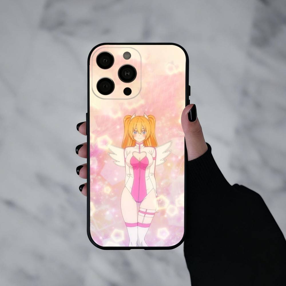2.5 Dimensional Seduction Amano Ririsa Phone Case For iPhone 17pro,16,15,14,13,12,11 Plus,Pro Max,XS,Soft Silicone Black Cover