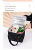 Waterproof Oxford Insulated Bento Bag - Large Capacity Picnic & Lunch Tote with Ice Pack