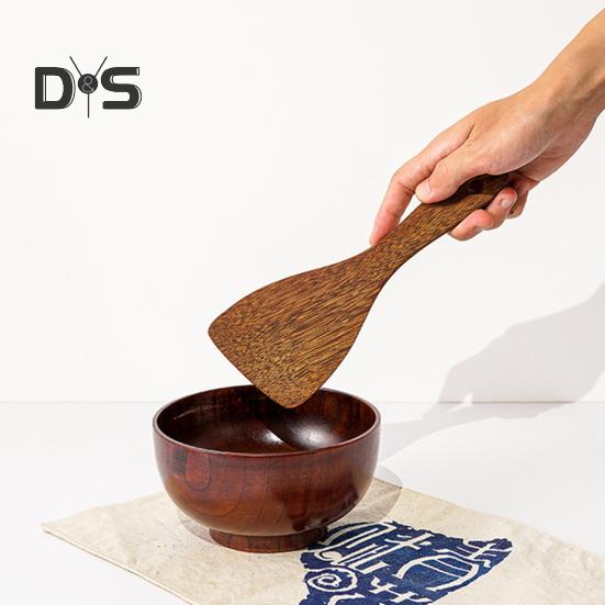 Tepelně odolné kuchyňské náčiní Potravinářské dřevěné užitkové kuchyňské nádobí Pánev špachtle Příslušenství na vaření