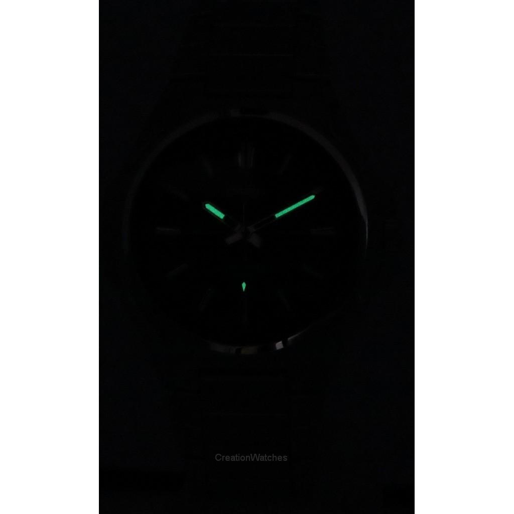 Casio Standard Analog Stainless Steel Black Dial Solar Powered MTP-RS100D-1A Men's Watch
