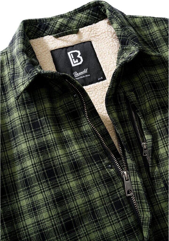 Mid-season Jacket Brandit Classic Sherpa Jacket Olive Black Checkered