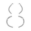 Protective Bumpers Rings for 2 Drones Accessories Propellers Guard AntiCollision Impact Protectors Props Bumper Guard
