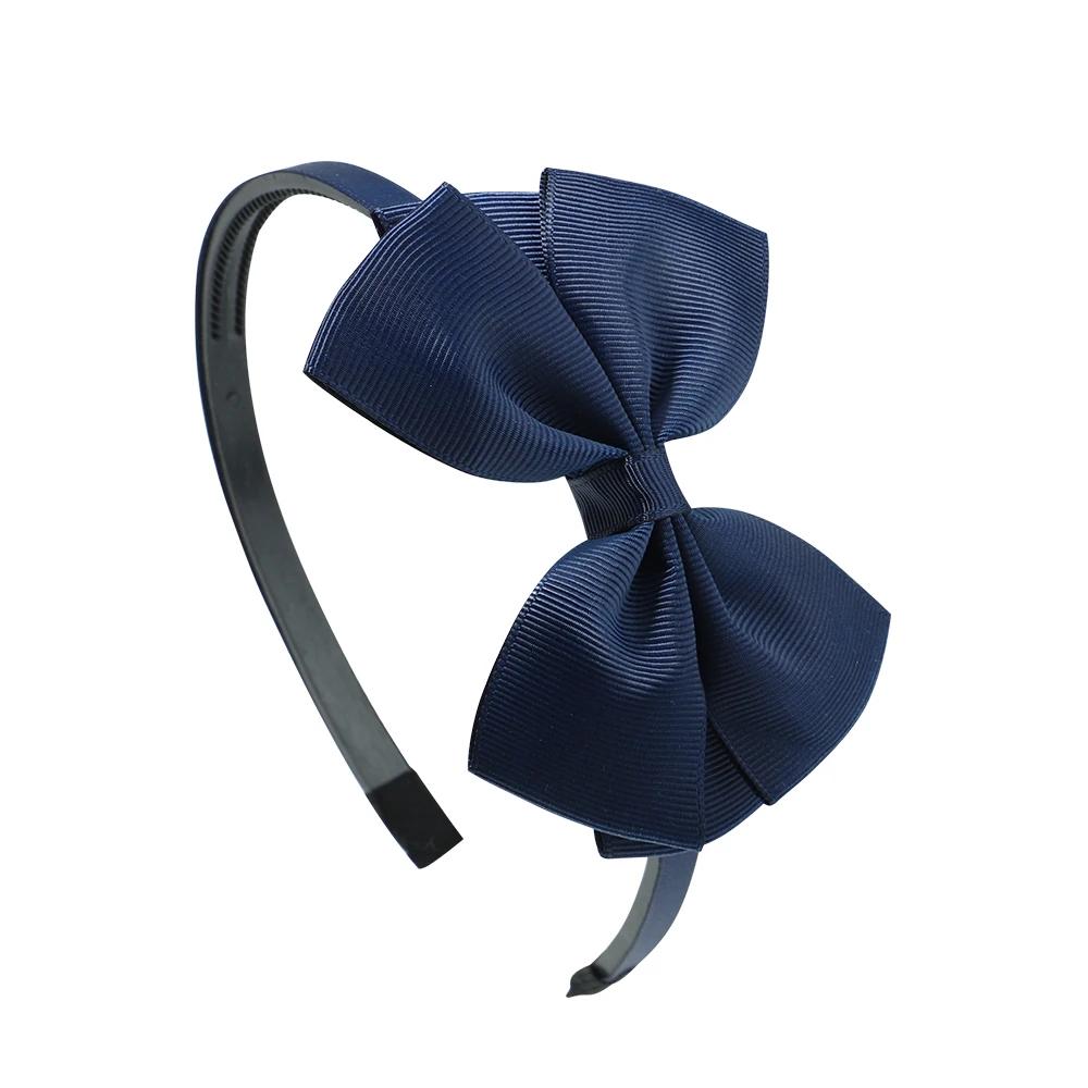 20 Colors Cute Bowknot Baby Girl Hair Band Ribbon Handmade Hair Bows Tiaras Hairbands Headbands Headwear Hair Accessories