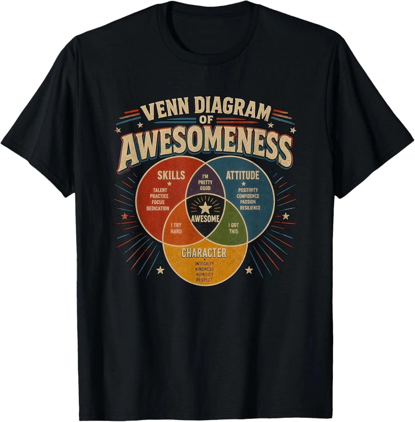 Venn Diagram of Awesomeness T-Shirt S