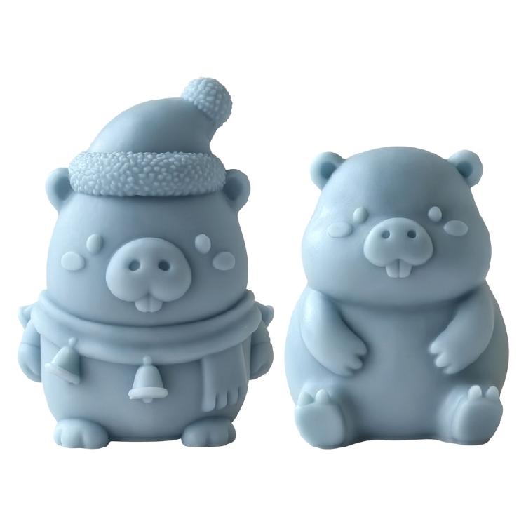 Animal Shape Silicone Molds for Epoxy Resin Handmade Candle Home Decoration Easy Demolding Silicone Soap Mould