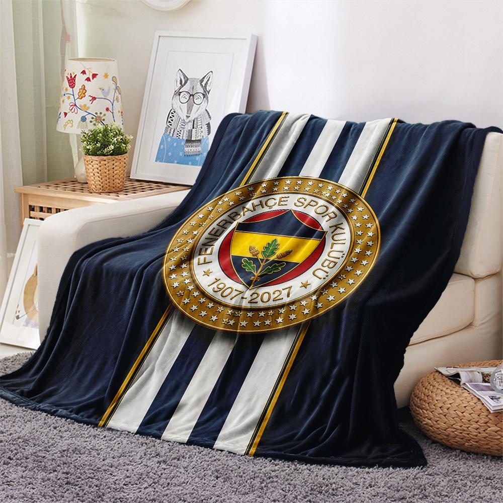 Fenerbahçe Flanelldecke, Hohe Qualität, Bequem für alle Jahreszeiten, Heimdekoration, Wärme und Komfort