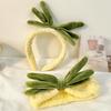 Pineapple Headbands Cosplay Tomato Headwear Hairbands Headwear Makeup Washing Face Hairbands Birthday Party