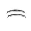 2Pcs Carbon Fiber Door Air Vent Outlet Cover Trim Strip For Nissan 350Z 2003-09