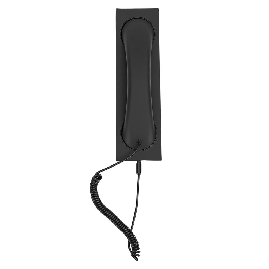 Retro Phone Handset Fit for 17 16 Retro Type C Wired Plug In Handheld Phone Handset with Microphone
