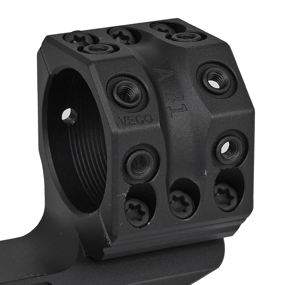 Ryohin Buhin Evolution Gear SPUHR SP-4616 Scope Mount for 30mm Diameter Scopes, 1.54-inch Replica 6065A Aluminum Alloy, Hard Anodized, Black