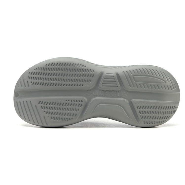 Saucony Cradle Lightweight Comfortable Non-Slip Durable Slide Sandals Unisex Sandals Gray Black S28901-8