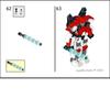 Jouet d'assemblage de petits mechas en blocs de construction