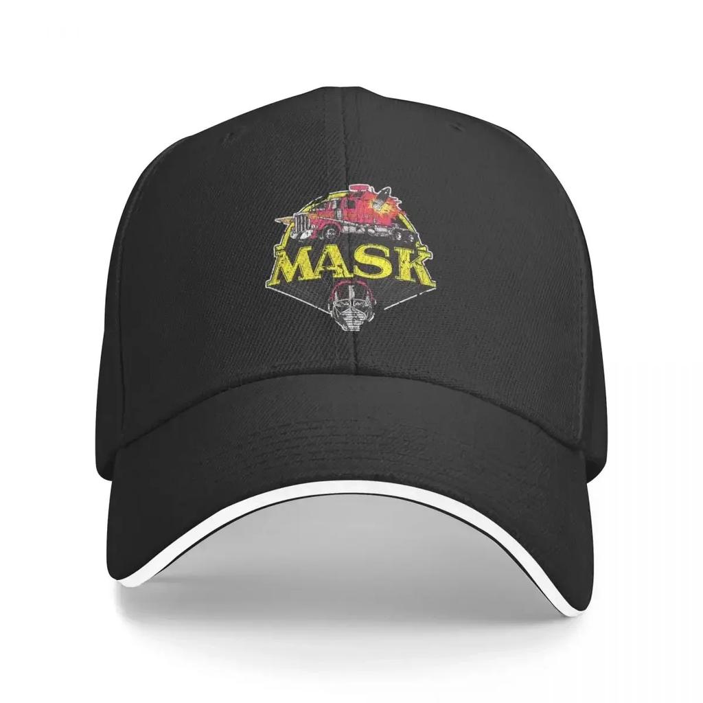 MASK Cap Fashion Casual Baseball Caps Adjustable Hat Hip Hop Summer Unisex Baseball Hats Customizable Polychromatic