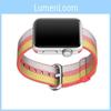 Bracelet en Nylon Sport pour Apple Watch 38mm 42mm Tissage Respirant pour Usage Actif