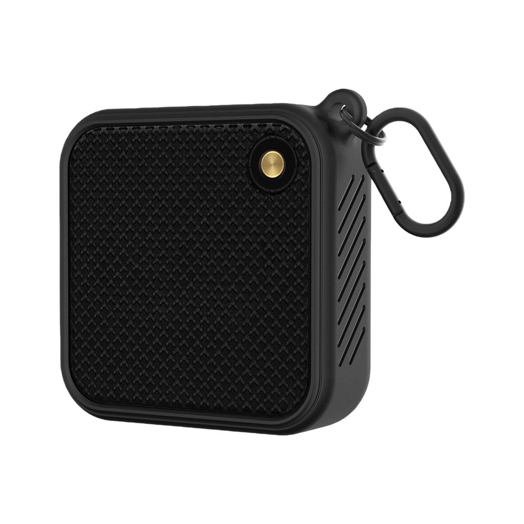 Durability AntiImpact Silicone Cover for Bluetooth-compatible Speaker Frame with Carabiner Clip Easy to Clean Surfaces