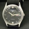 SEIKO 5 AUTOMATIC 6309A VINTAGE JAPAN MENS BLACK COLOR DIAL WATCH a701614-5 R206c-a701614