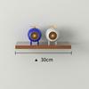 30cm Floating Wall Shelf Decorative Wooden Bookshelf for Living Room Bedroom Display Rack