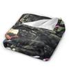 Metal Gear Solid Green Soldier Game Super Soft Blankets Travel Plush Throw Blanket Funny Home Decor Flannel Bedspread Bed Cover