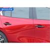 For  Mazda 3 Axela CX‑30 Carbon Fiber Style Door Bowl Handle Anti‑Scratch Protective Decor Trim Accessories