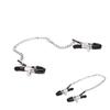 Fantasy Nipple Clamps Bryst Clamps med metallkjede