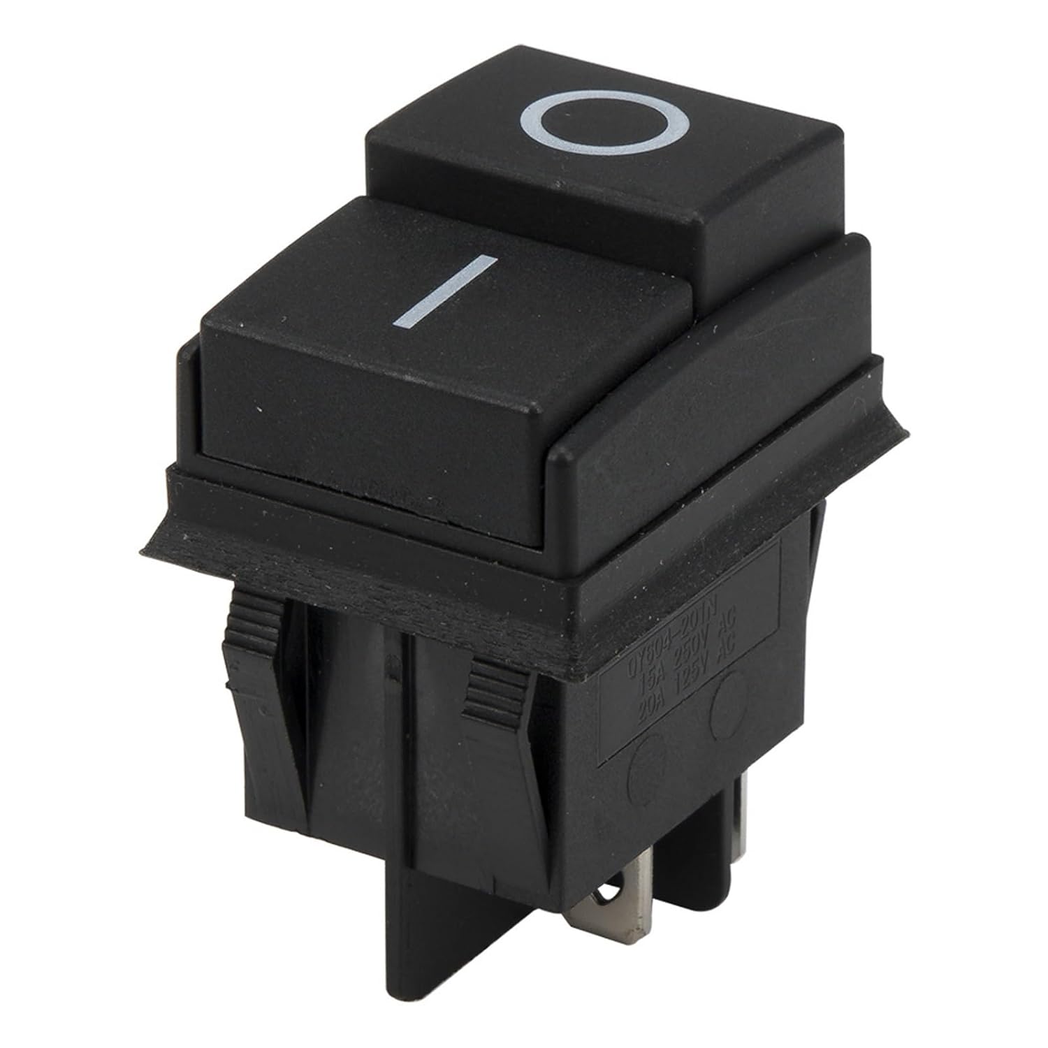 

KCD2-201K Perforate 30 X 22 Mm 4 Pin ON - Off Boat Rocker Switch Power Switch KCD2-202-2P KR2-12 QY604-201N 1Pcs