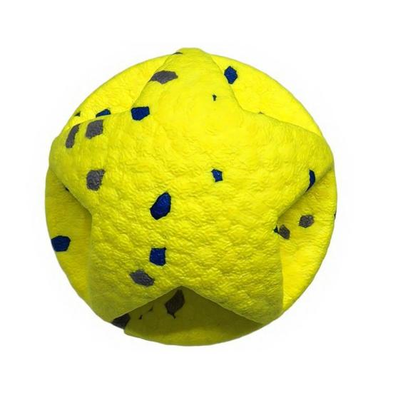 ETPU Hundeball Kauspielzeug Aggressiver Kauer Interaktiver Bissfester Ball Spielzeug Kleiner Mittlerer Großer Hund