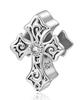 New Cross Charms The Virgin Mary Angel Pendant Beads Necklace Fit Original Copper Bracelets Fine Jewelry Diy Gift